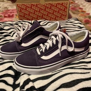 Purple Vans Oldskool